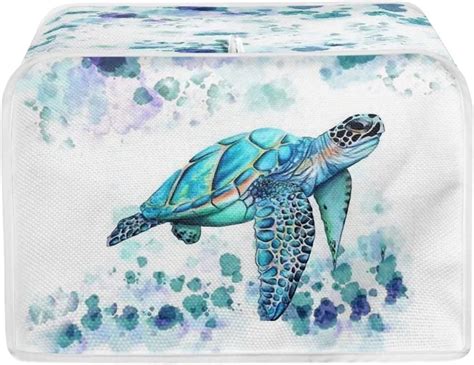 Amazon Zfrxign Hippie Sea Turtle Toaster Covers Slice Toaster