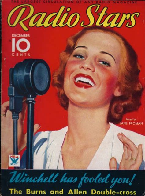 Radio Stars Magazine Star Magazine Old Time Radio Hollywood Magazine