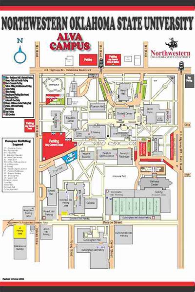 Campus Map | Northwestern Oklahoma State University