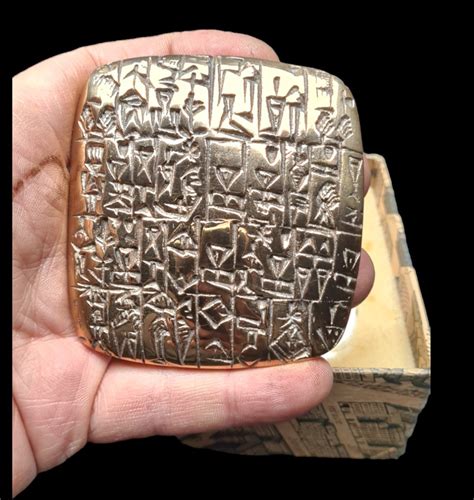 Diorama Rare Mesopotamia Contract Ancient Shuruppak Around 2600