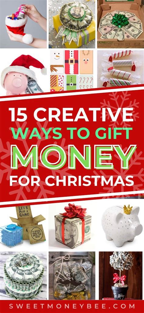 Fun Ways To Gift Money For Christmas Christmas Money Money Gifts