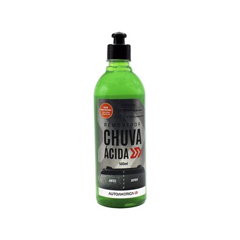 Kit Removedor De Chuva Acida 500ml Autoamerica Aplicador Detailer