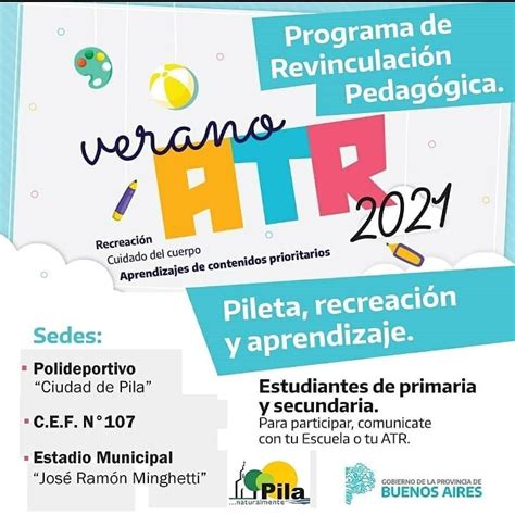 Verano Atr En Pila Municipalidad De Pila