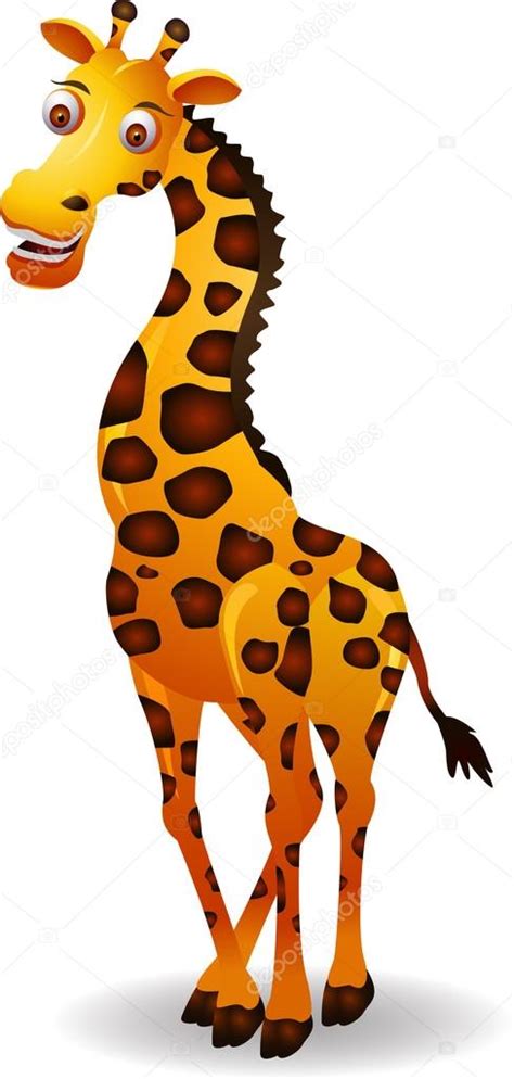 Funny Giraffe Cartoon Stock Vector Starlight789 12211239