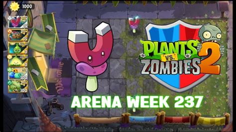 Pvz Arena Week Gameplay Magnet Shroom Youtube