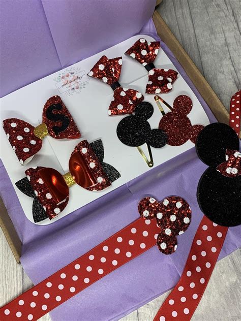 Personalised Minnie Mouse Inspired T Box Etsy