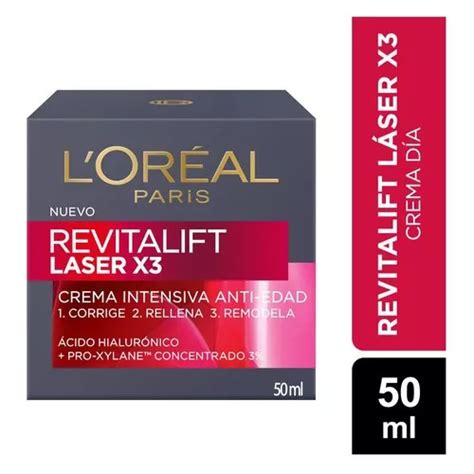 Crema Intensiva Anti Edad L Or Al Paris Revitalift Laser X Mercadolibre