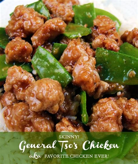 Skinny General Tsos Chicken Aka My Favorite Chinese Chicken Ever