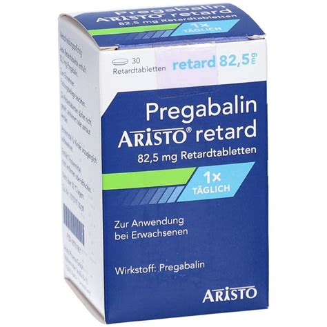 Pregabalin Aristo Retard Mg Retardtabletten St Mit Dem E Rezept