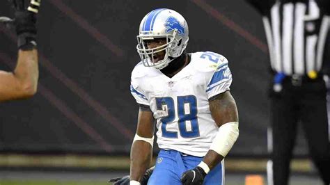 Lions' Adrian Peterson 'Back to Having Fun' With Football