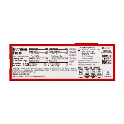 Kit Kat Nutrition Facts Label | Besto Blog