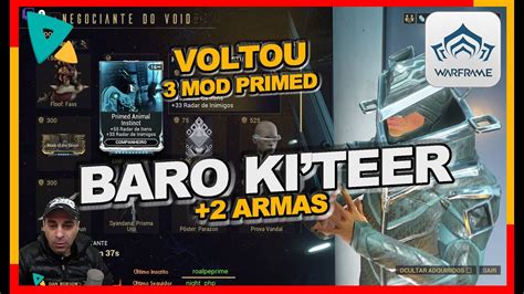 Baro Ki Teer Voltou 3 Mod Primed 2 Armas E Muitos Itens Para O