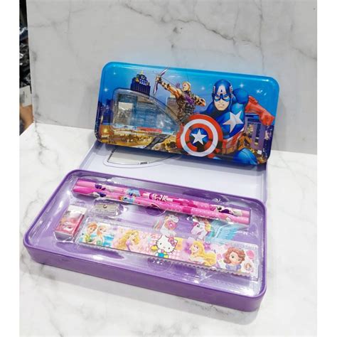 Jual Tempat Pensil Kaleng Besar Pencil Case Kaleng Besar Kotak