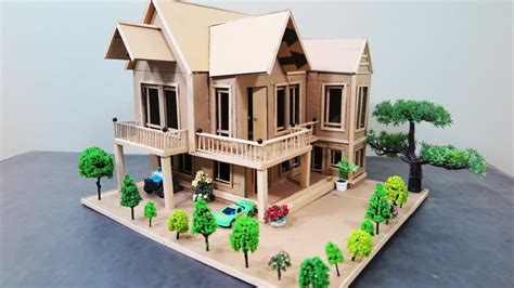 Dreamhouse How To Make A Beautiful Mansion House From Cardboard Eas