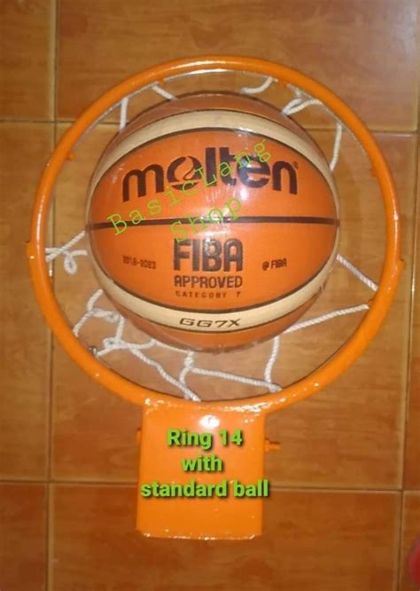 Basketball ring size 14, Sports Equipment, Sports & Games, Racket and Ball Sports on Carousell