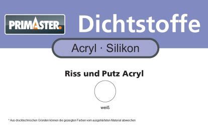 Primaster Riss Und Putz Acryl Wei Ml Kaufen Globus Baumarkt