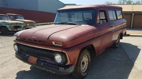 1966 Chevrolet Suburban For Sale Near Cadillac Michigan 49601