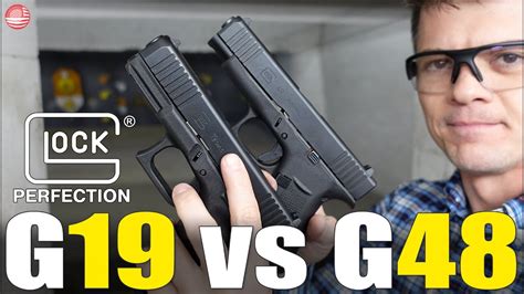 Glock 19 Vs Glock 48 One Reason To Compare Same Gun But Slimmer