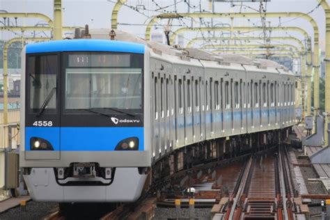 小田急電鉄 小田急4000形電車 4558 登戸駅 小田急 鉄道フォト・写真 By Ikさん レイルラボraillab