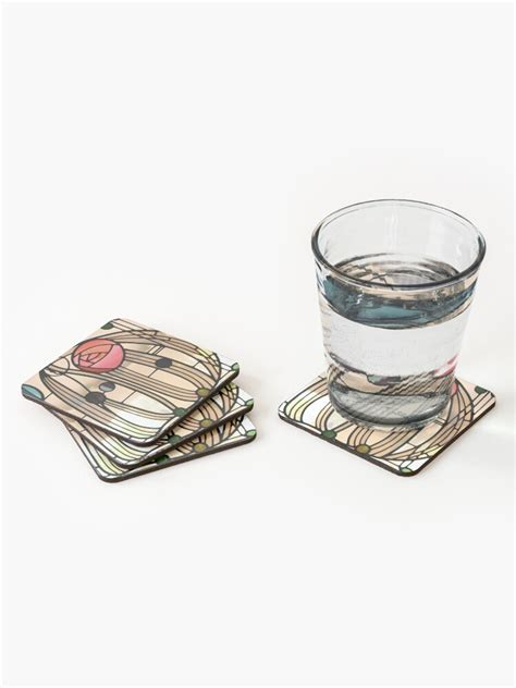 Window Charles Rennie Mackintosh Coasters Set Of For Sale By