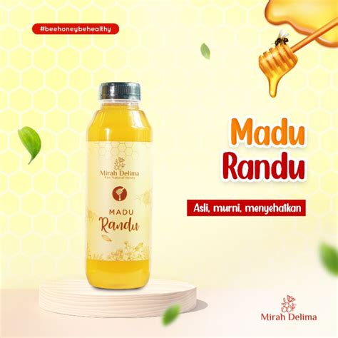 Jual Madu Randu Raw Natural Honey Ml Shopee Indonesia