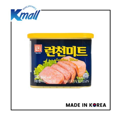 HANSUNG Authentic Korean Luncheon Meat Spam 340g Lazada PH