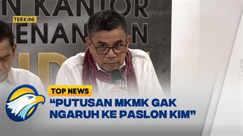 Tkn Prabowo Gibran Tanggapi Putusan Mkmk Youtube