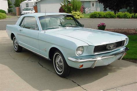 Arcadian Blue 1966 Ford Mustang Hardtop MustangAttitude Photo Detail