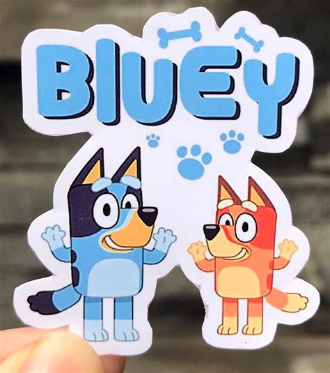 Bluey Vinyl Decal Sticker Bluey Funny Bluey Sticker For Etsy Finland Sexiz Pix