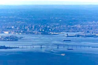 Caos En Baltimore Barco Impacta Una Base Del Puente Francis Scott Key