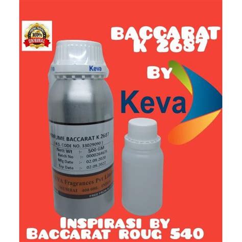 Jual Baccarat K Bibit Parfum Murni Ml By Keva Baccarat Roug