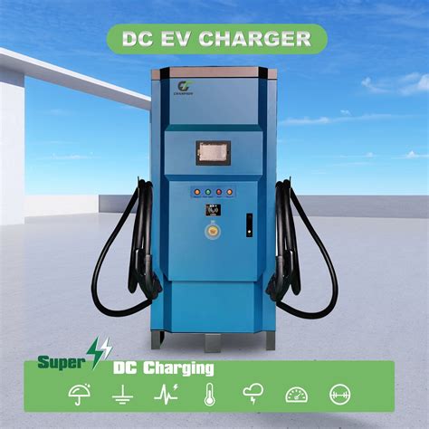 EV Charger Manufacturer DC EV Charging Station Floor Standing 120 Kw GB