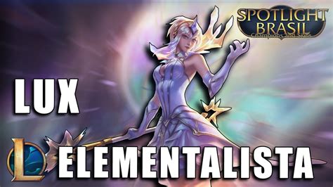 Lux Elementalista League Of Legends Completo YouTube