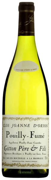 Gitton P Re Fils Clos Joanne D Orion Pouilly Fum Vivino Us