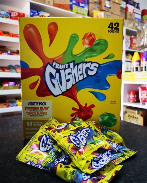 Fruit Gushers (History, FAQ, Flavors & Pictures) - Snack History