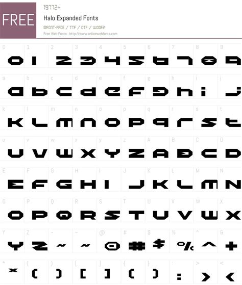 Halo Expanded 2 Fonts Free Download Onlinewebfontscom