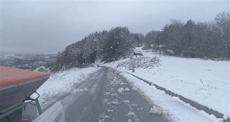 Nebrodi Me emergenza neve in azione i mezzi della Città