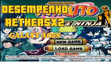 Aethersx2 A05s Desempenho Naruto Ultimate Ninja Ps2 Youtube