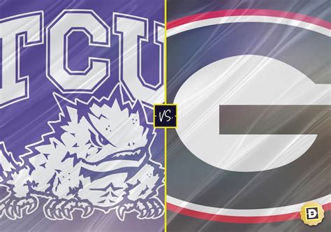 Tcu Vs Georgia Best Bets Predictions And Analysis For College