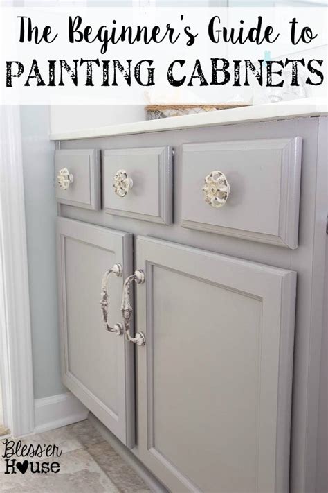 The Beginner's Guide to Painting Cabinets