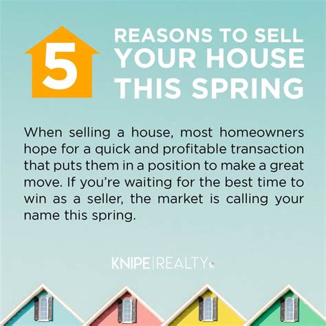 Reasons To Sell Your House This Spring Work At Kr