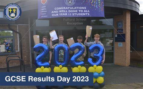 Gcse Results Day Fulford School