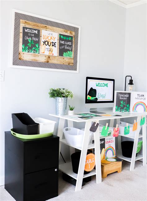 St. Patrick's Day Classroom Decor - Spirited and Then Some