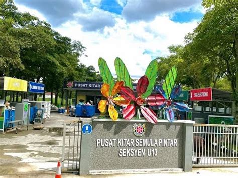 Pusat Kitar Semula MBSA Seksyen U13 U2 YouTube