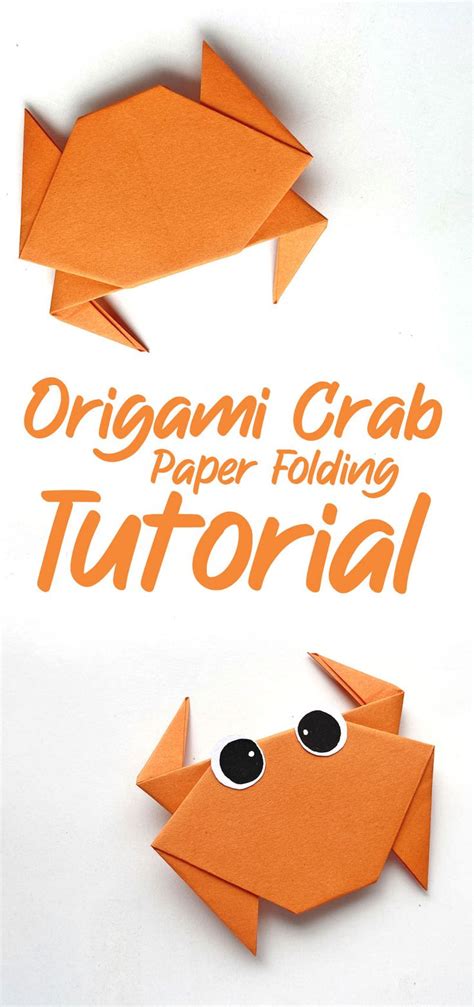 Origami Crab A Step By Step Tutorial For Beginners Easy Origami