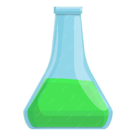 Premium Vector Chemical Flask Icon Cartoon Of Chemical Flask Vector