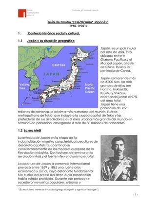 Eclecticismo Japones Pdf