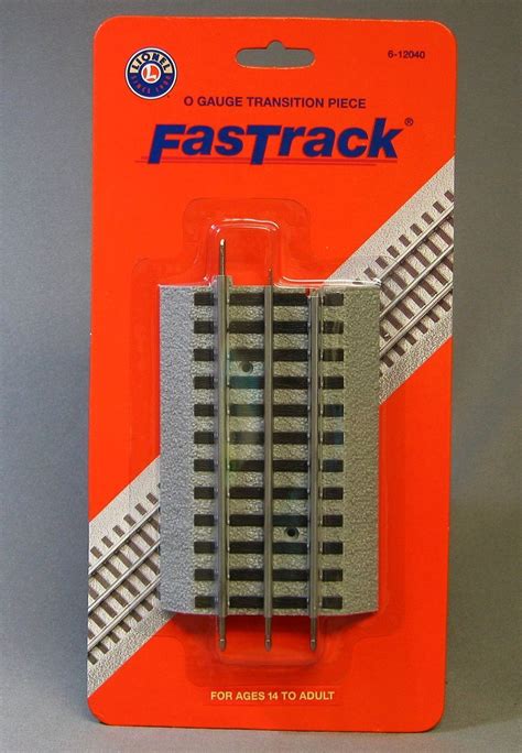 Lionel Fastrack Transition O Gauge Train Track Adapter Fast Rail