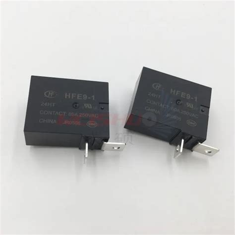 Xiamen Hongfa HFE9 1 24HT Power Magnetic Holding Relay DC24 Current