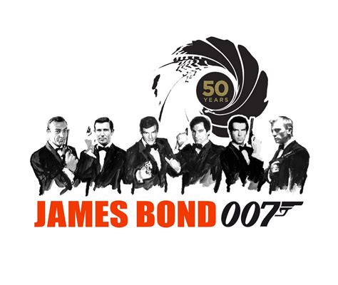 The Official James Bond 007 Website 50th Anniversary Artwork Revealed